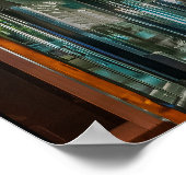 Uhrturm, Prilep - Mazedonien-Poster Poster (Ecke)