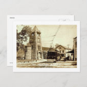 Uhrturm, Roslyn, Long Island, NY Vintag Postkarte (Vorne/Hinten)