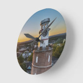 Uhrturm Runde Wanduhr (Winkel)