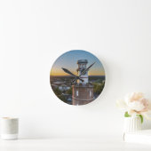 Uhrturm Runde Wanduhr (Zuhause)