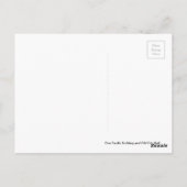 Uhrturm und eine pazifische Postkarte (Rückseite)