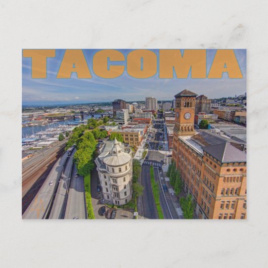 Uhrturm und eine pazifische Postkarte (Vorderseite)