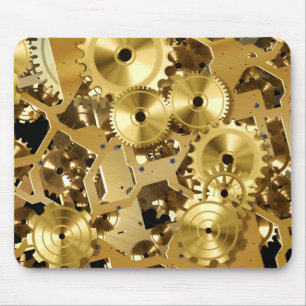 Uhrwerk 1 mousepad