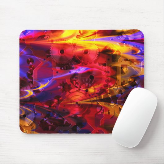 Uhrwerk 2 mousepad (Mit Mouse)