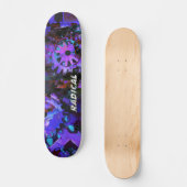 Uhrwerk 4 Skateboard Deck (Vorderseite)