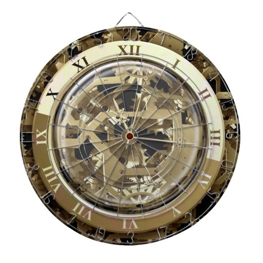 Uhrwerk 6A Grafikkarten Optionen Dartscheibe (vorne)