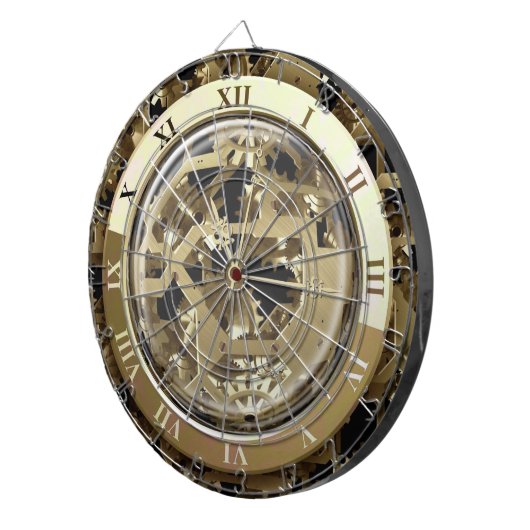 Uhrwerk 6A Grafikkarten Optionen Dartscheibe (Vorderseite rechts)