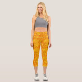 Uhrwerk Capri Leggings (Vorderseite)