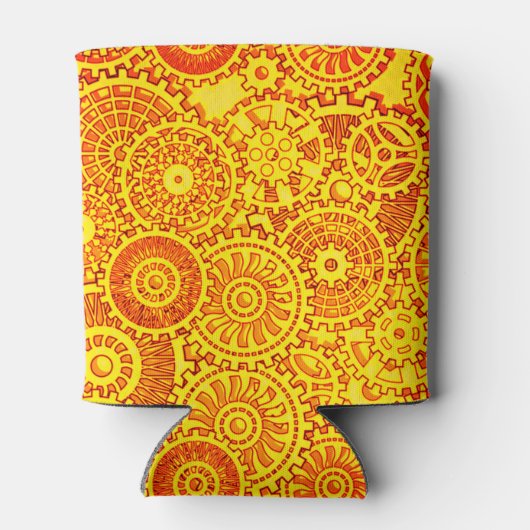 Uhrwerk Dosenkühler (Rückseite)