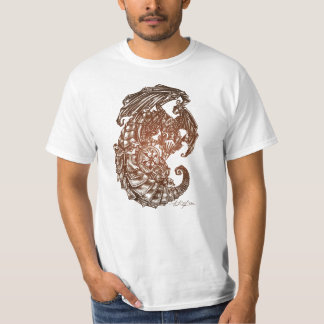Uhrwerk-Drache T-Shirt