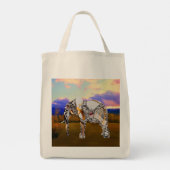 Uhrwerk Elephant Large Tote Bag Tragetasche (Rückseite)