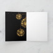 Uhrwerk Feiertagskarte (Innenseite)