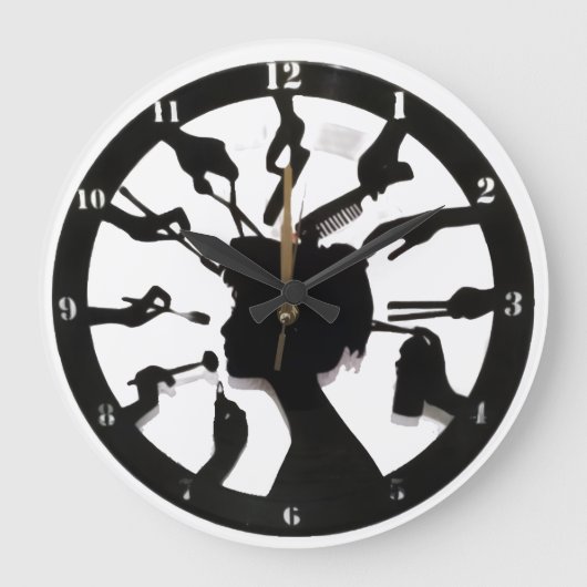 Uhrwerk Große Wanduhr (Vorderseite)