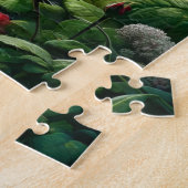 Uhrwerk-Hase durch das Rosentor Puzzle (Seite)