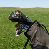 Uhrwerk-Höhlenhüter – Der flüsternde Affe  Golf Headcover (In SItu)