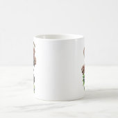 Uhrwerk-Höhlenhüter – Der flüsternde Affe Kaffeetasse (Mittel)