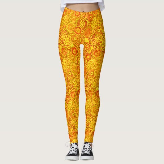 Uhrwerk Leggings (Vorderseite)