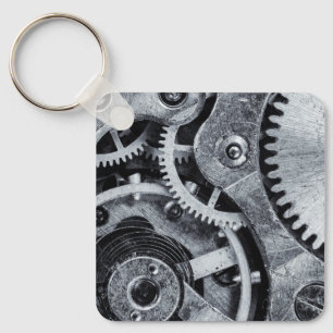 Uhrwerk Mechanik Schlüsselanhänger