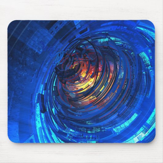 Uhrwerk Mousepad (Vorne)