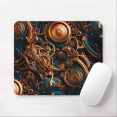 Uhrwerk Mousepad (Mit Mouse)