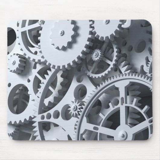 Uhrwerk Mousepad (Vorne)