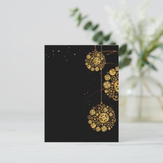 Uhrwerk Postkarte (Stehend Vorderseite)