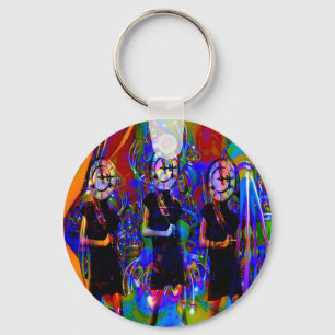 Uhrwerk Schlüsselanhänger