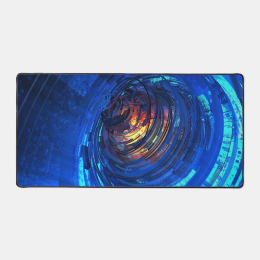 Uhrwerk Schreibtischunterlage (Vorderseite)