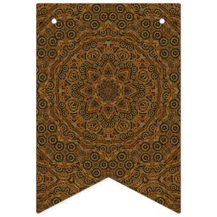 Uhrwerk Vintages industrielles Steampunk Wimpelkette