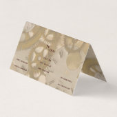 Uhrwerk Visitenkarten (Rückseite)