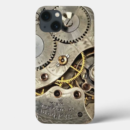 Uhrwerke Case-Mate iPhone Hülle (Rückseite)