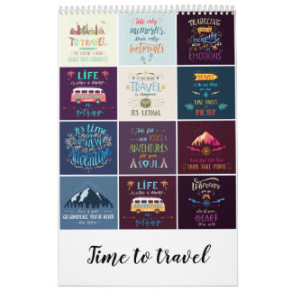 Uhrzeit der Reise Kalender