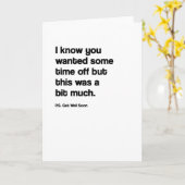 Uhrzeit der schönen Geburtstagskarte Karte (Gelbe Blume)