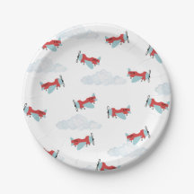 Uhrzeit Fliegt Flugzeug zum Geburtstag