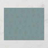 Uhrzeit Kapselhinweis Kartenleder-Brautparty Flyer (Hinten)