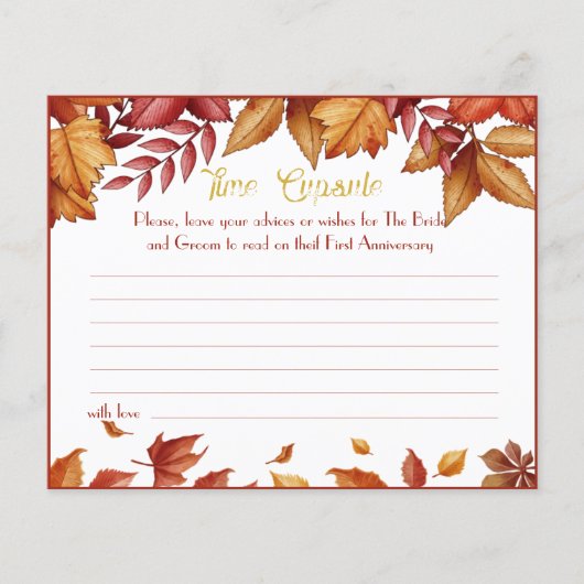 Uhrzeit Kapselhinweis Kartenleder-Brautparty Flyer (Vorne)