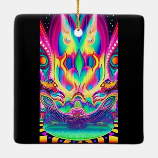 Uhtempel Keramikornament (Rückseite)