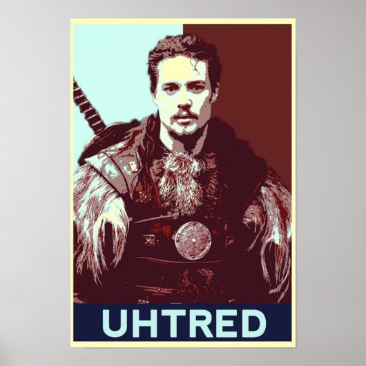 Uhtred of Bebbanburg Pop Art Poster (Vorne)