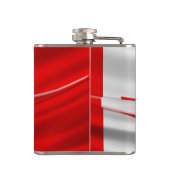 Uhu am kanadischen Tag Flachmann (Rückseite)