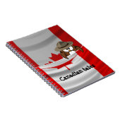 Uhu am kanadischen Tag Notizblock (Rechte Seite)