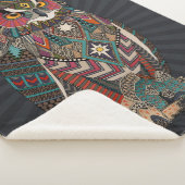 Uhu dunkel sherpadecke (3/4)