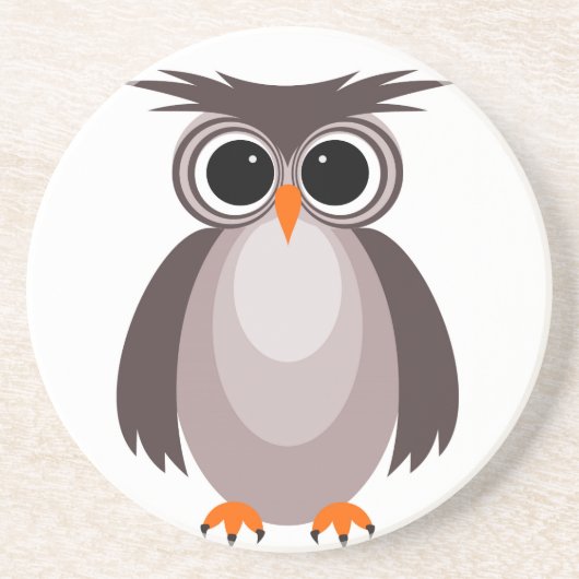 Uhu Getränkeuntersetzer (Vorne)