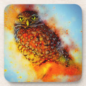 Uhu Getränkeuntersetzer (Vorderseite)