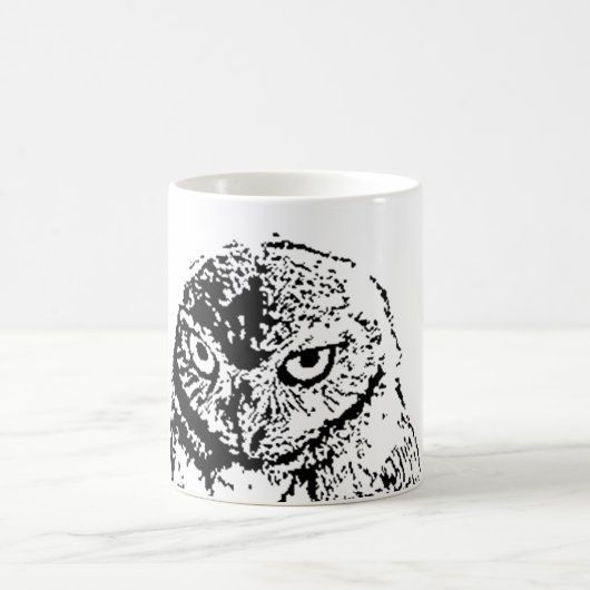 Uhu Kaffeetasse (Mittel)