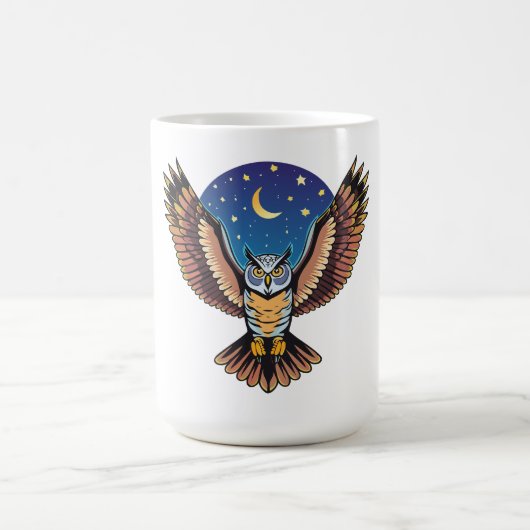 Uhu Kaffeetasse (Mittel)