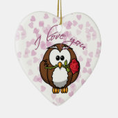 Uhu Keramikornament (Rechts)