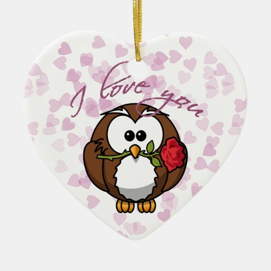 Uhu Keramikornament (Vorne)