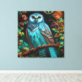 Uhu Leinwanddruck (Insitu (Holzboden))