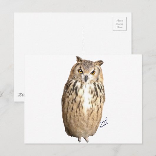 Uhu Postkarte (Vorne/Hinten)