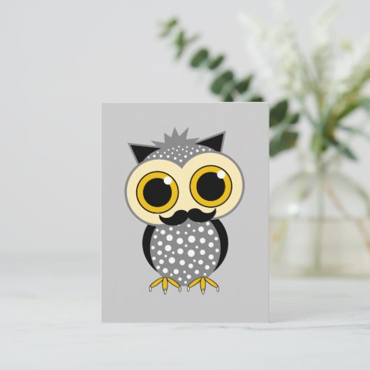 Uhu Postkarte (Stehend Vorderseite)
